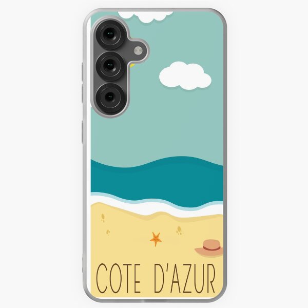 Item preview, Cote d'Azur, Travel Poster designed and sold by BokeeLee.