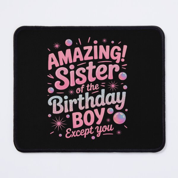 Item preview, Sister of the Birthday Boy Matching Family Sister Party1 designed and sold by angolinnArt.