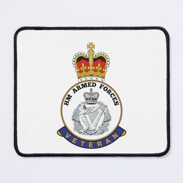 Item preview, Royal Irish Regiment HM Armed Forces Veteran designed and sold by Bootneckstore.