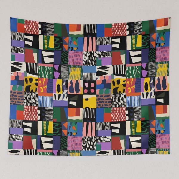 Item preview, Mid Century Modern Pattern Abstract Bauhaus designed and sold by ikidyounot.
