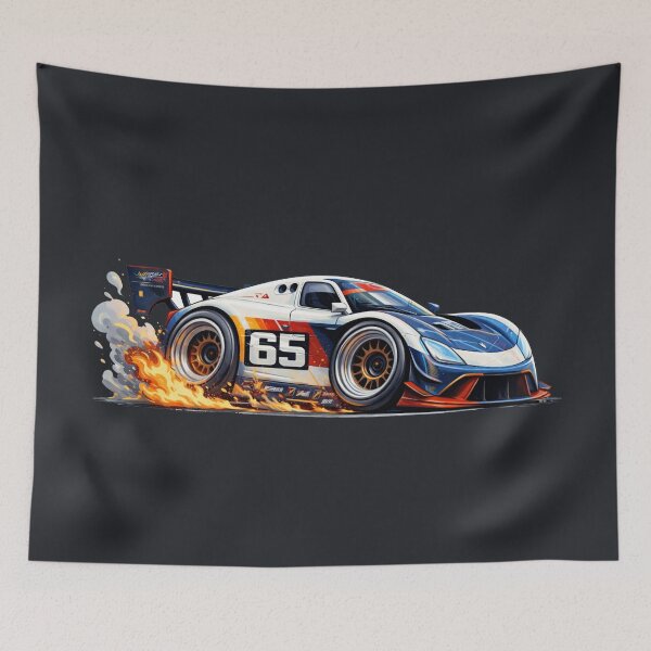 Item preview, High-Speed Race Car Illustration – Motorsport Art 10 designed and sold by VoglR.