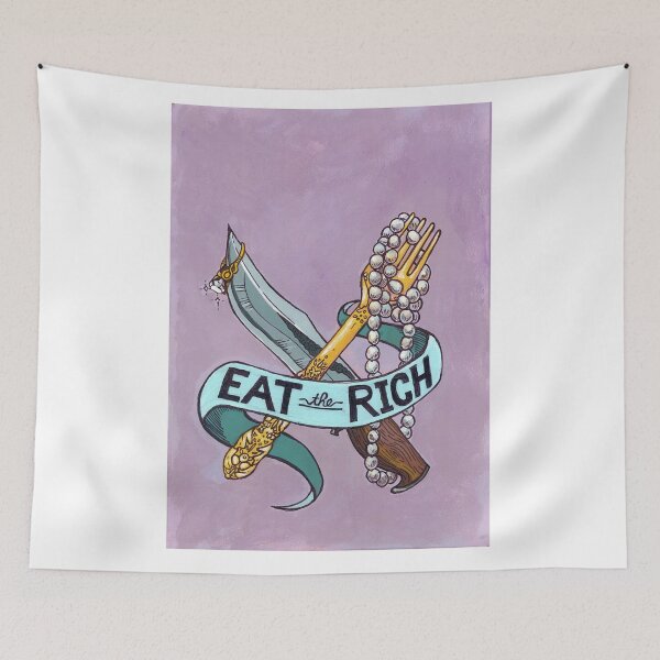 Item preview, eat the rich  designed and sold by Mystic & Celestial Art.