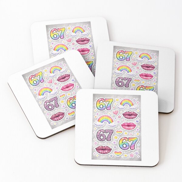 Artikelvorschau, 67 niedliche Regenbogen-Sticker entworfen und verkauft von cozychaos67.