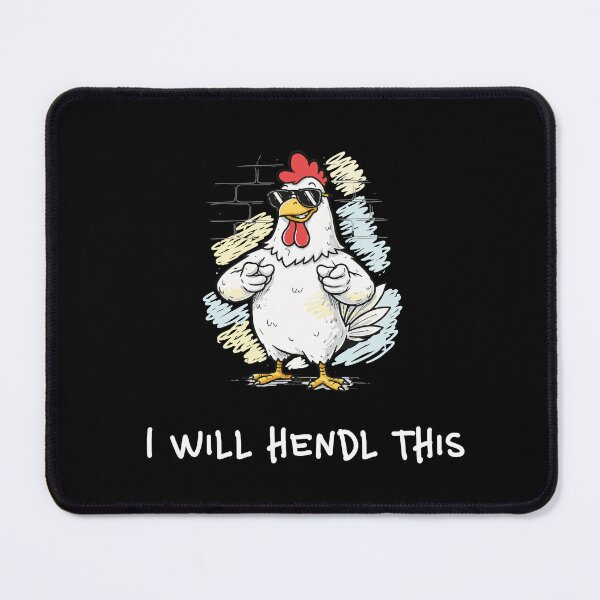 Item preview, I Will Hendl This Cooler Hahn Wordplay Dialect designed and sold by CreareAT.