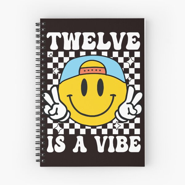 Item preview, Twelve is a Vibe 12th Birthday Groovy Boys Girls 12 Years Old designed and sold by Night Forest.