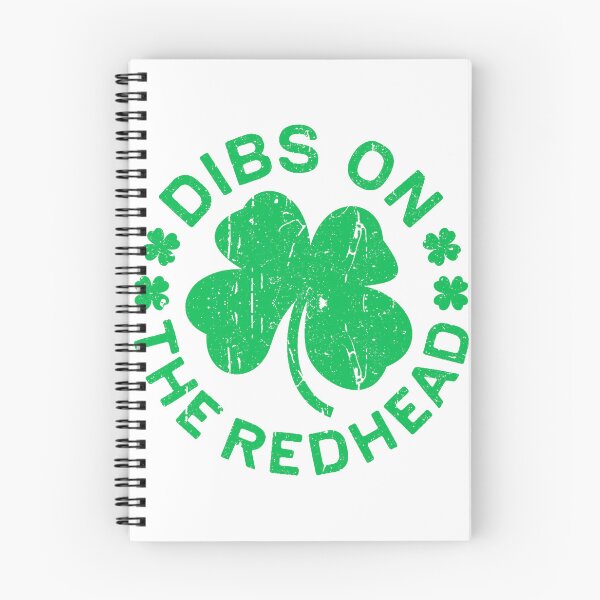 Item preview, Dibs On The Redhead Circular Irish Badge designed and sold by torildorxop.