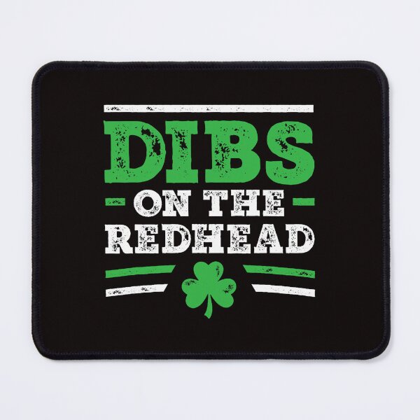 Item preview, Dibs On The Redhead Irish Stamp  designed and sold by torildorxop.
