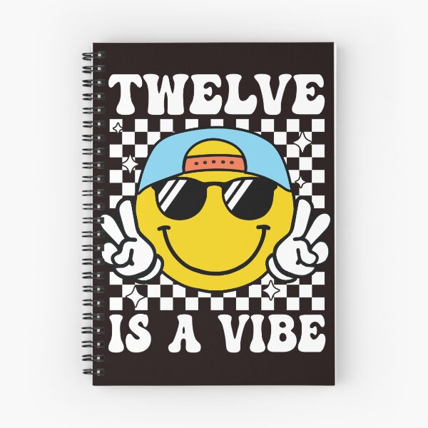 Item preview, Twelve is a Vibe 12th Birthday Groovy Boys Girls 12 Years Old designed and sold by Night Forest.