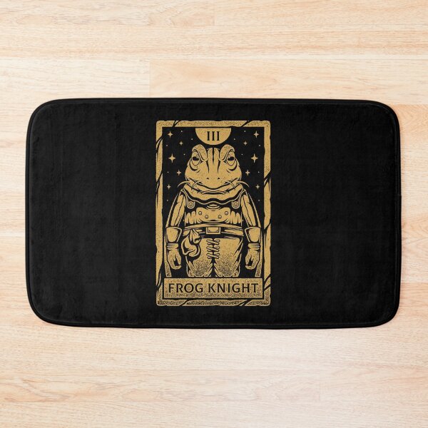 Item preview, Frog Knight Tarot Card designed and sold by AlundrART.