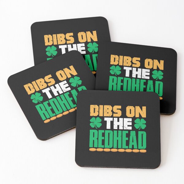 Item preview, Dibs On The Redhead Irish Gold Luck designed and sold by khdmalakarak.