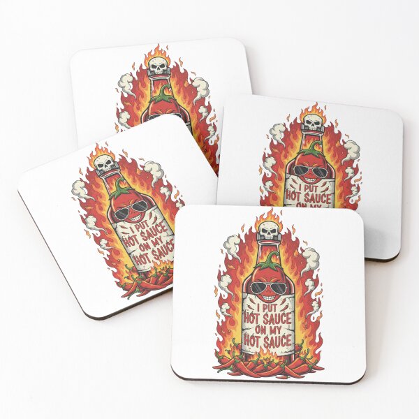 Item preview, ​I Put Hot Sauce on My Hot Sauce - Chili Pepper designed and sold by NonditStudio.