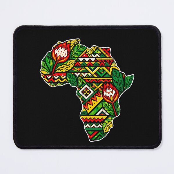 Item preview, Black History Month Africa Map Kente Tribal Floral African designed and sold by clothesy7.