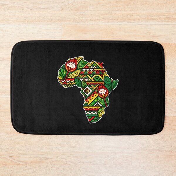 Item preview, Black History Month Africa Map Kente Tribal Floral African designed and sold by clothesy7.