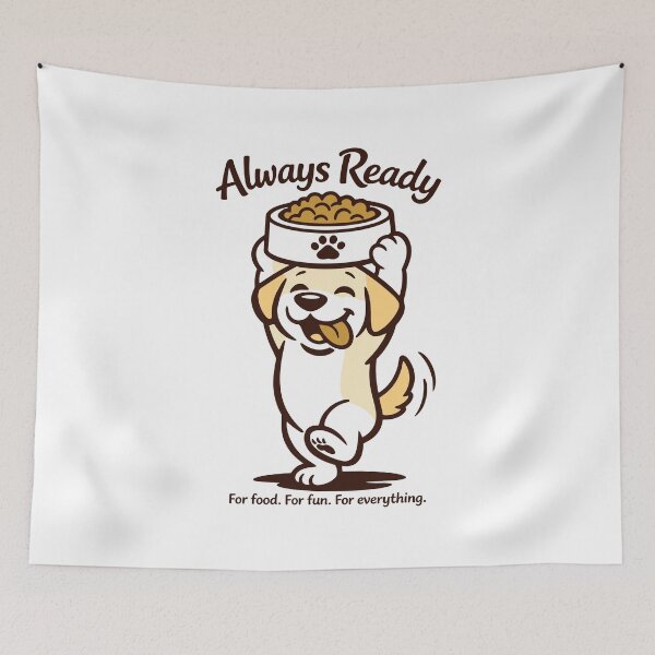 Item preview, Always Ready Labrador designed and sold by SnappyPNG.