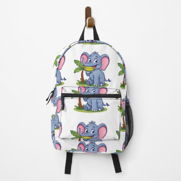 Item preview, Cartoon Elephant Eating banana happily designed and sold by MagicMaker1984.
