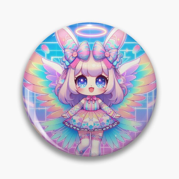 Item preview, Neon Wing Bunny Angel designed and sold by DreamArt Creations.