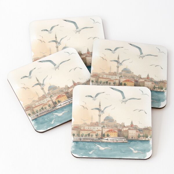Item preview, Istanbul water with the birds designed and sold by Anisha  Vaz.
