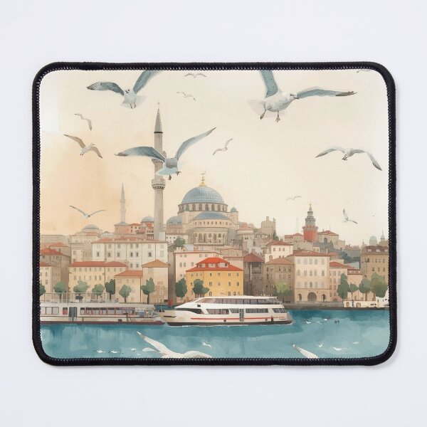 Item preview, Istanbul water with the birds designed and sold by Anisha Vaz.