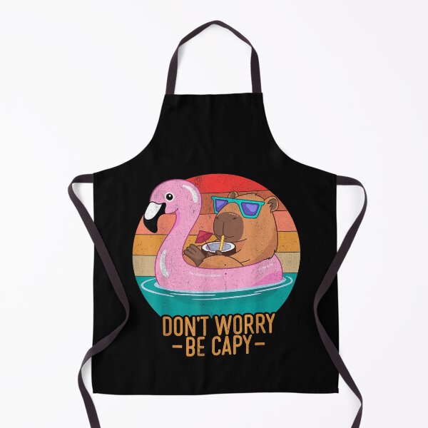 Item preview, Retro Dont Worry Be Capy Kids Youth Women Men Boys Capybara Art for Men Women Kids , Capybara Gift Lover designed and sold by DZIRI NAJAT.