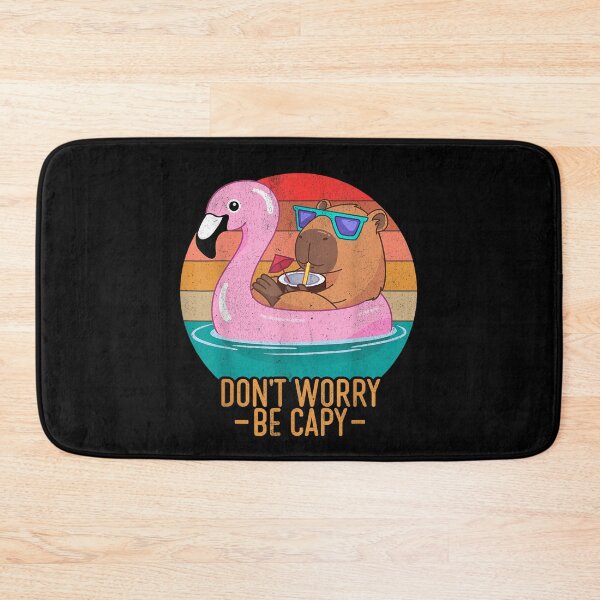 Item preview, Retro Dont Worry Be Capy Kids Youth Women Men Boys Capybara Art for Men Women Kids , Capybara Gift Lover  designed and sold by DZIRI NAJAT.