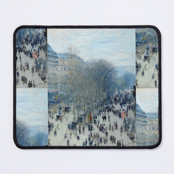 Item preview, Boulevard Des Capucines by Claude Monet: Paris Impressionist Wall Art Poster designed and sold by artofuniverse.