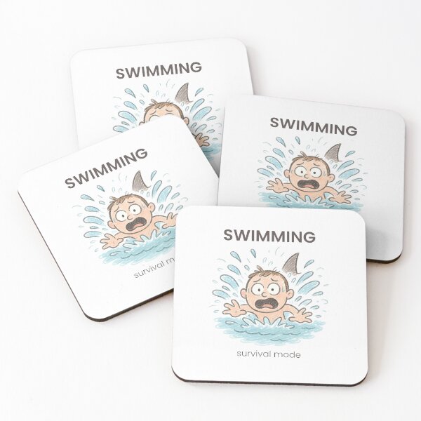 Item preview, SWIMMING – Survival mode designed and sold by WorkXPlay.