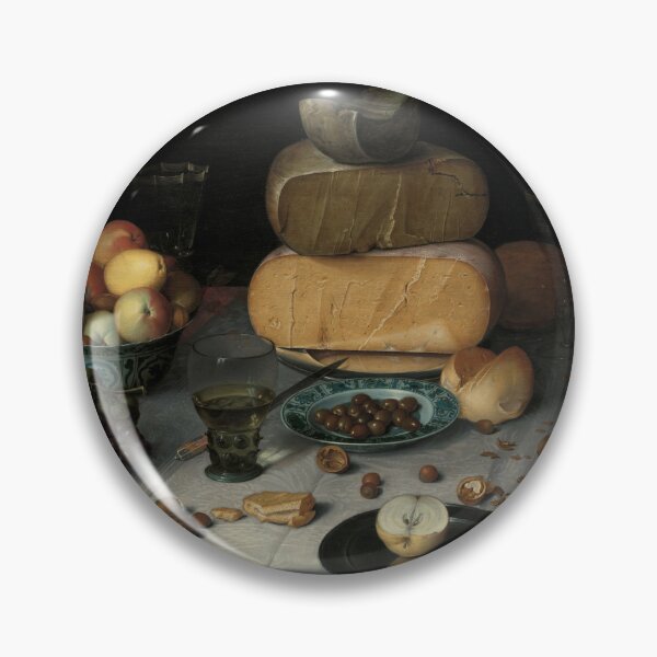 Item preview, Vintage Cheese Still Life Painting: Country Kitchen Print designed and sold by SavageVision.