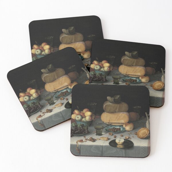 Item preview, Vintage Cheese Still Life Painting: Country Kitchen Print designed and sold by SavageVision.
