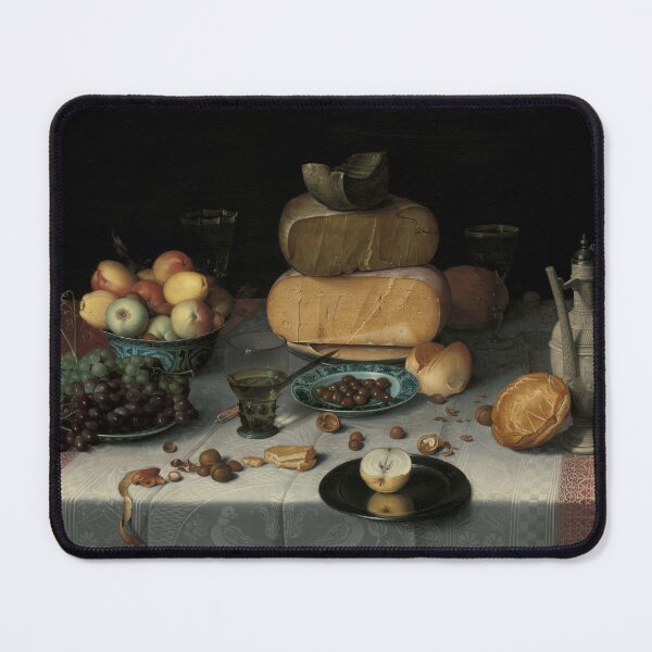 Item preview, Vintage Cheese Still Life Painting: Country Kitchen Print designed and sold by SavageVision.