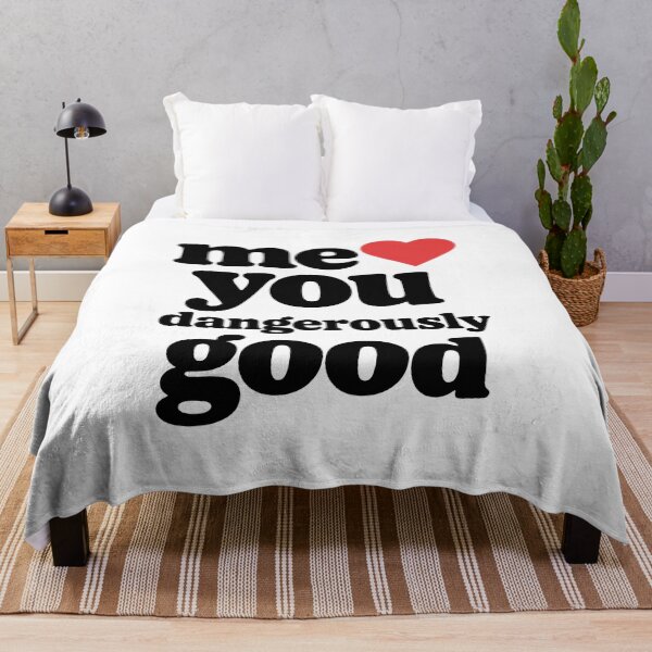 Item preview, Me and You Dangerously Good – Heart Typography Valentine’s Day Gift designed and sold by Slaw-Creation.