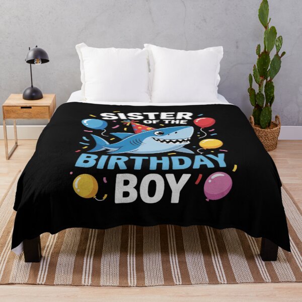 Item preview, Sister of The Birthday Boy Shark Ocean Theme Matching Family designed and sold by joyouartArt.