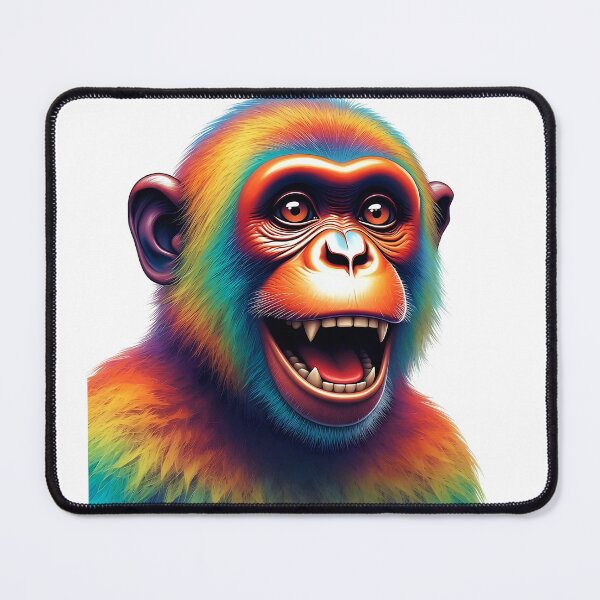 Item preview, Copy of Vibrant Walking Rainbow Monkey Illustration designed and sold by Rostislav Bouda.