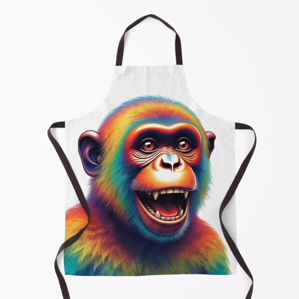 Item preview, Copy of Vibrant Walking Rainbow Monkey Illustration designed and sold by Rostislav Bouda.