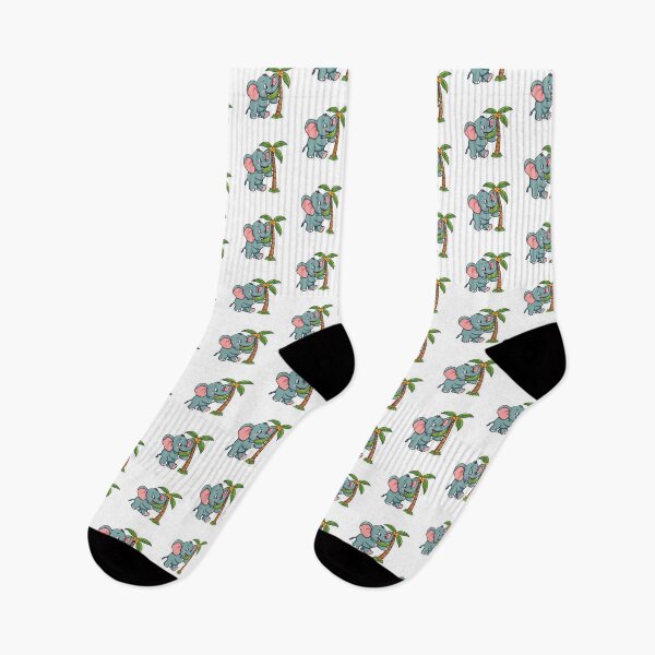 Item preview, Clip art of Elephant eating and enjoying with banana tree designed and sold by MagicMaker1984.