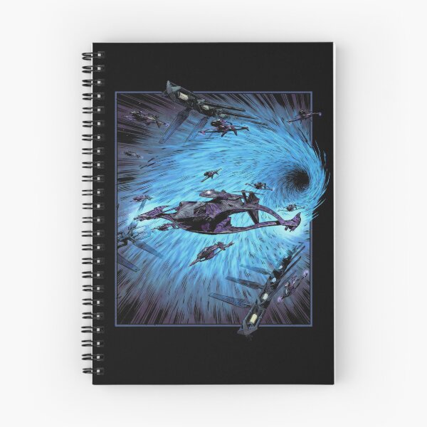 Item preview, Sci-Fi Alien Fleet Blue Vortex Art designed and sold by Fenay Designs.