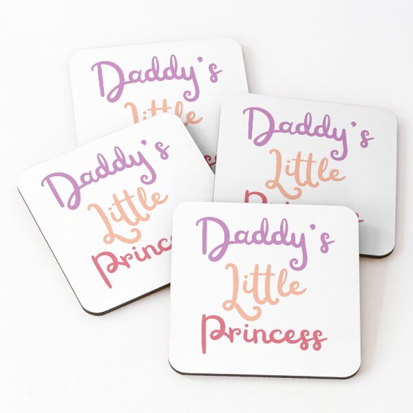 Item preview, DADDY'S LITTLE PRINCESS | Retro Pink Quote designed and sold by Cevil.