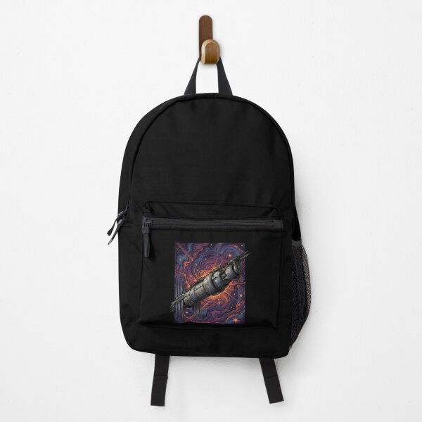 Item preview, Sci-Fi Space Station Comic Galaxy Art designed and sold by Fenay Designs.