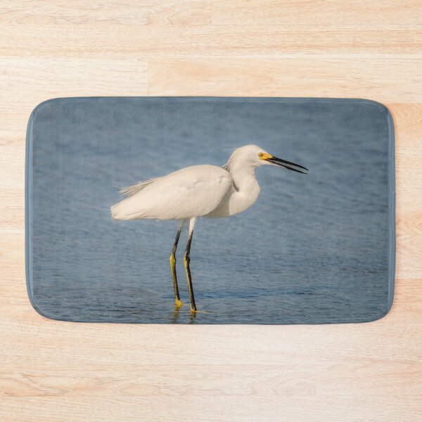 Item preview, Snowy Egret Clicking Its Beak designed and sold by Debra Martz.