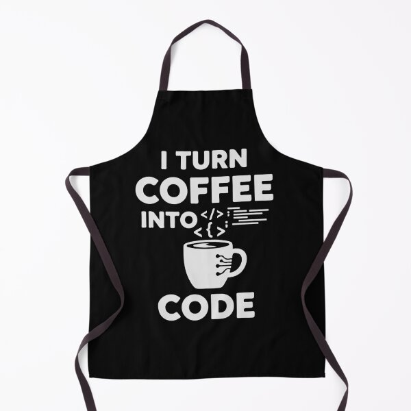 Item preview, I Turn Coffee Into Code T-Shirt  Funny Programmer Coder Humor Tee designed and sold by Design-Pro-21.