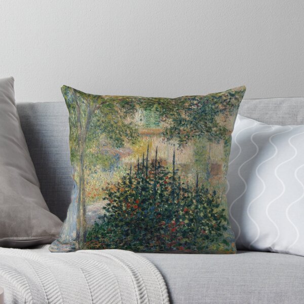 Item preview, Camille Monet in the Garden at Argenteuil by Claude Monet: Impressionist Garden Poster designed and sold by artofuniverse.