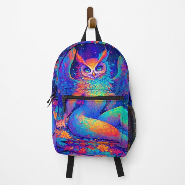 Item preview, Astral Owl Being – Luminous Fantasy Art designed and sold by Neer arts.