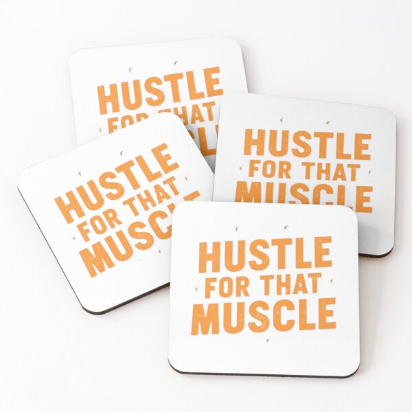 Item preview, Hustle for That Muscle – Gym Motivation Workout T-Shirt designed and sold by rsuniquestyle.