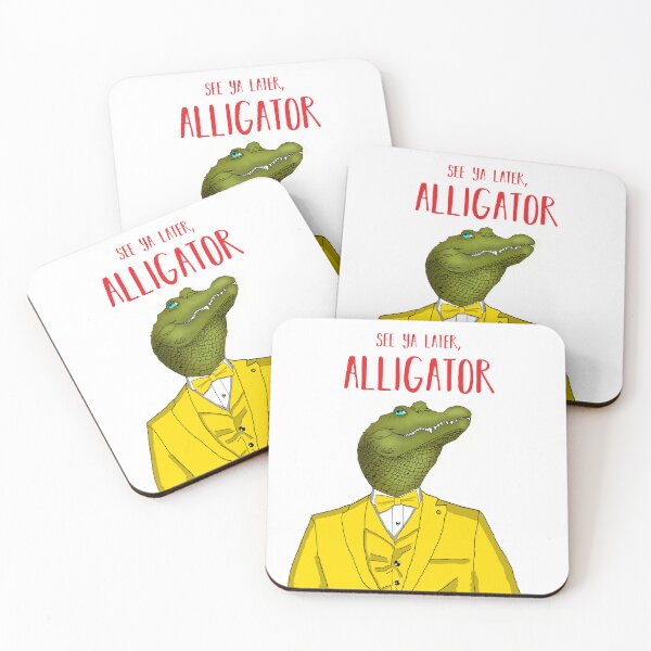 Item preview, Dapper Animals: Seeya Later, Alligator designed and sold by ParrysWorkshop.