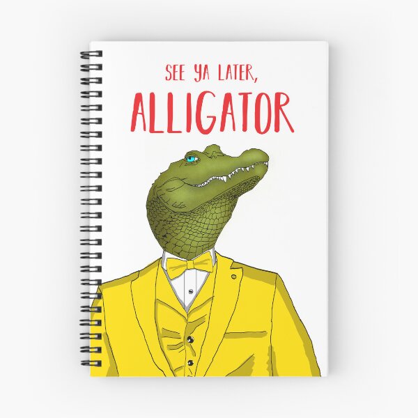 Item preview, Dapper Animals: Seeya Later, Alligator designed and sold by ParrysWorkshop.