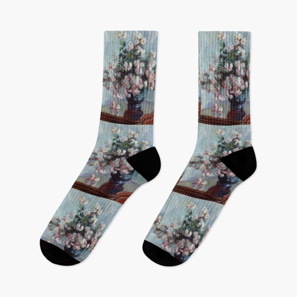 Item preview, Chrysanthemums 16 by Claude Monet: Impressionist Floral Still Life Poster designed and sold by artofuniverse.
