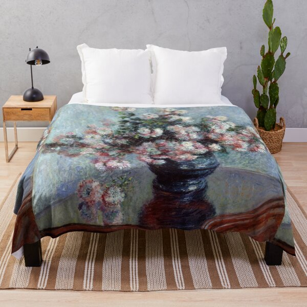 Item preview, Chrysanthemums 16 by Claude Monet: Impressionist Floral Still Life Poster designed and sold by artofuniverse.