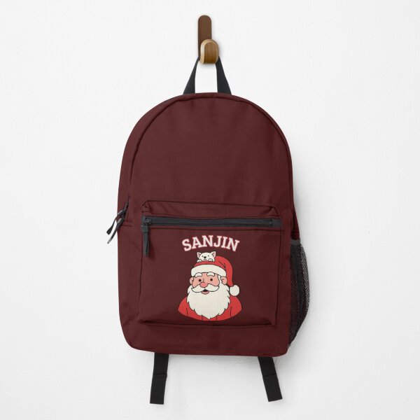 Item preview, Sanjin – Cute Santa with Jindo Dog designed and sold by mycreastyle.