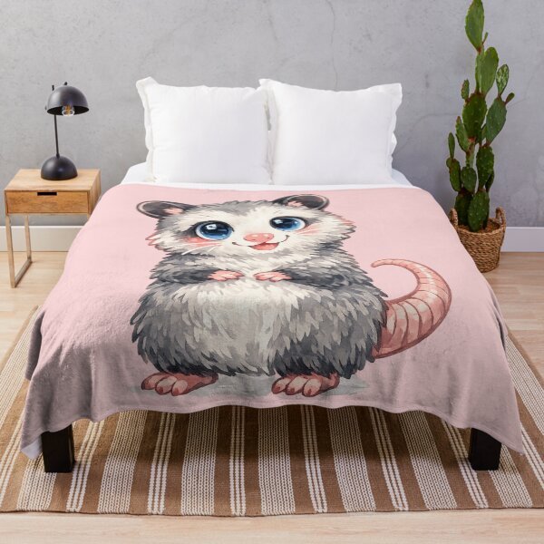 Item preview, Adorable Opossum designed and sold by GrassFedVegan.