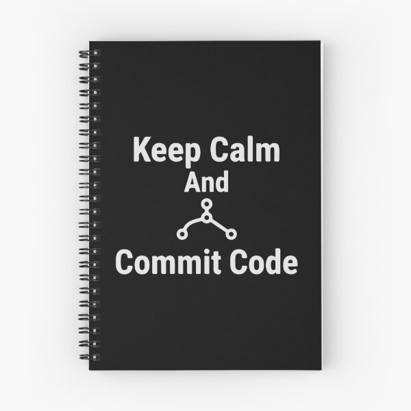 Item preview, Camiseta divertida con humor de Git para programadores: "Mantén la calma y confirma el código". designed and sold by Design-Pro-21.