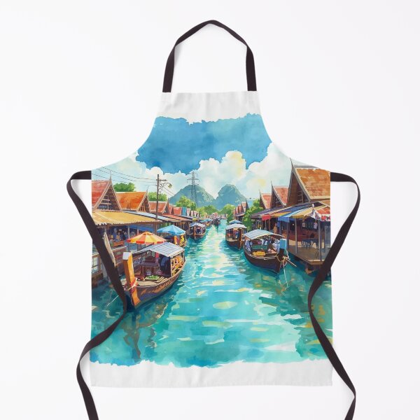 Item preview, barcos de Tailandia designed and sold by Anisha Vaz.